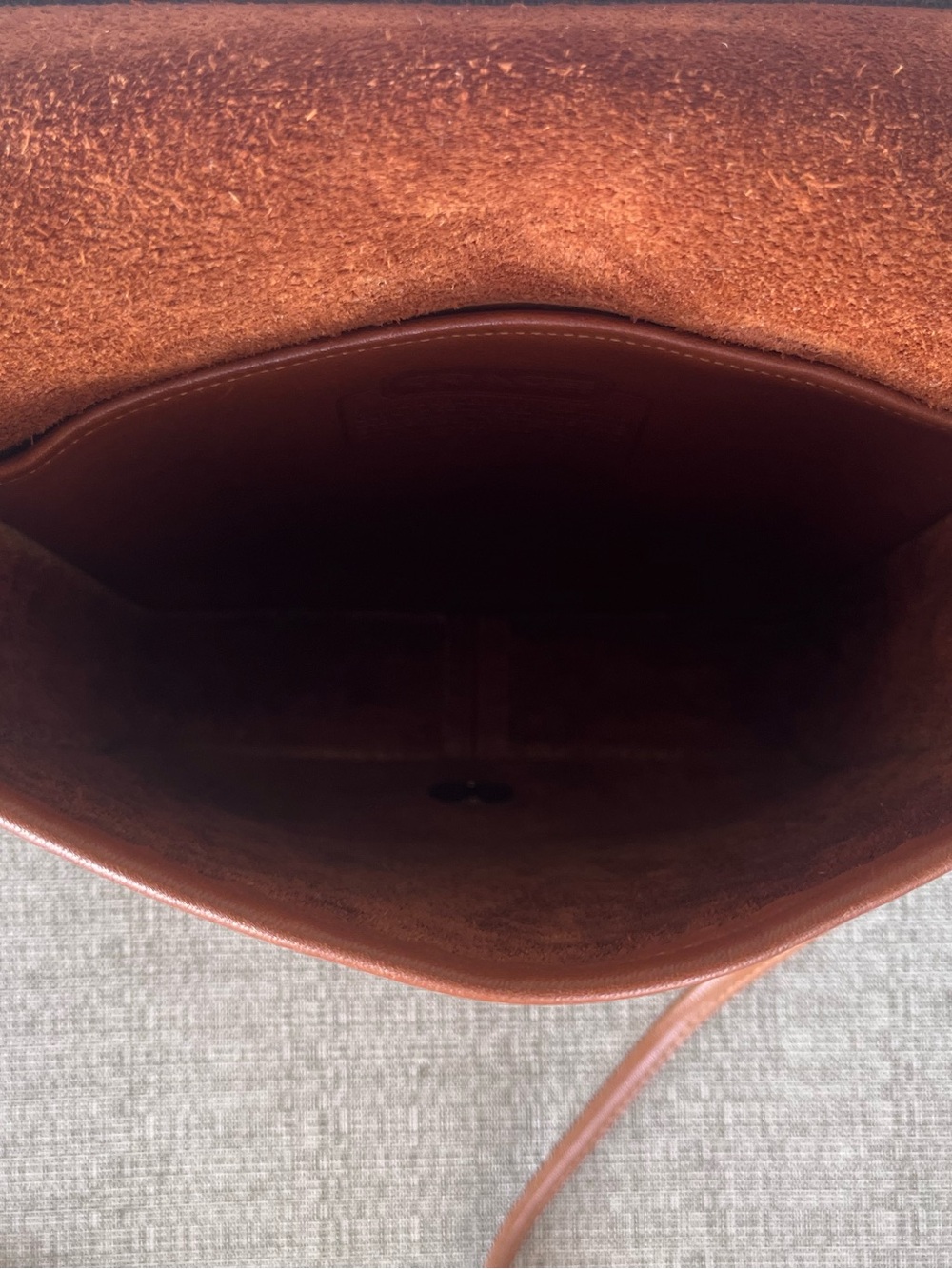 Vintage Coach Compact Pouch Crossbody Bag 9620. Made in the USA- pre1994 - Picture 10 of 15